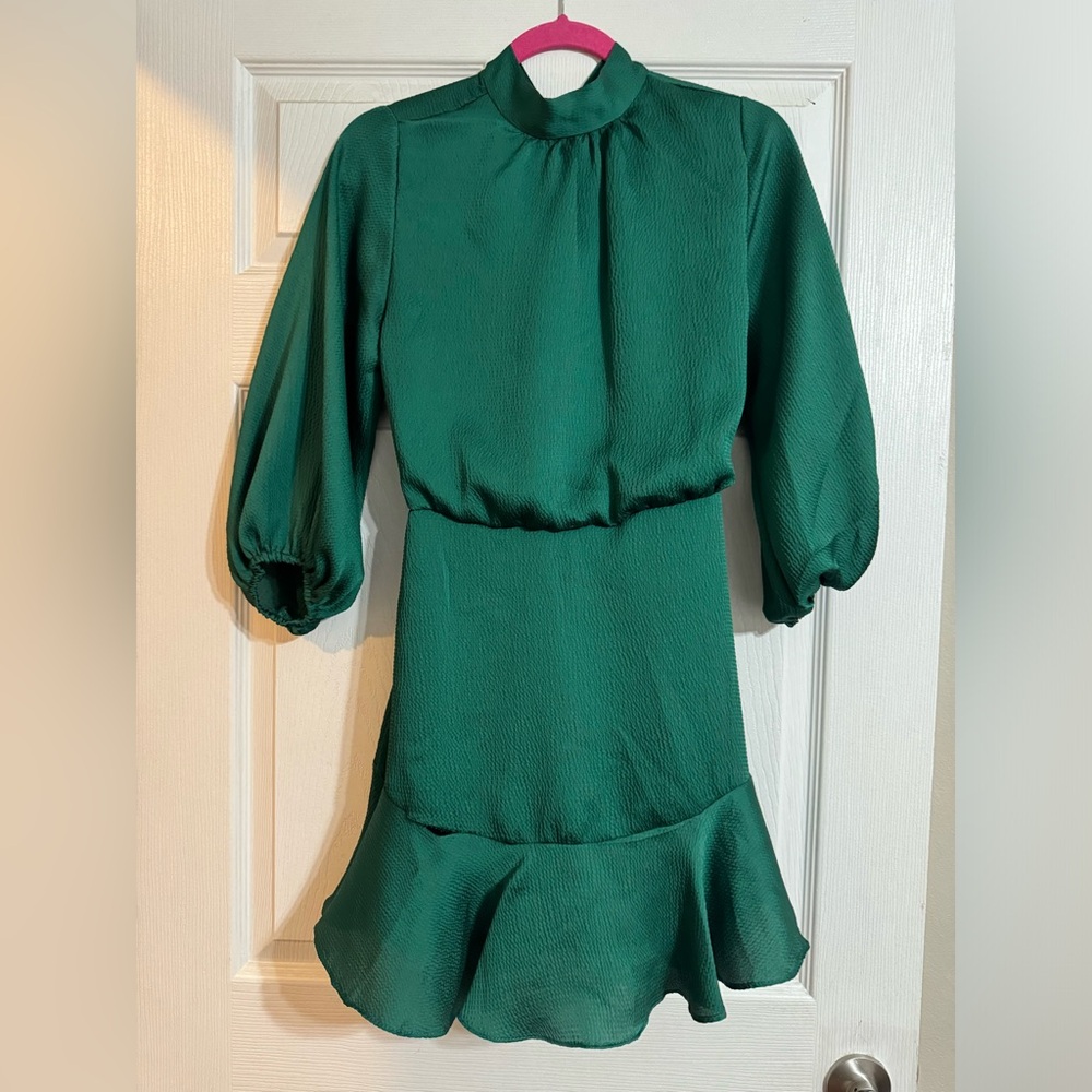 Green dress